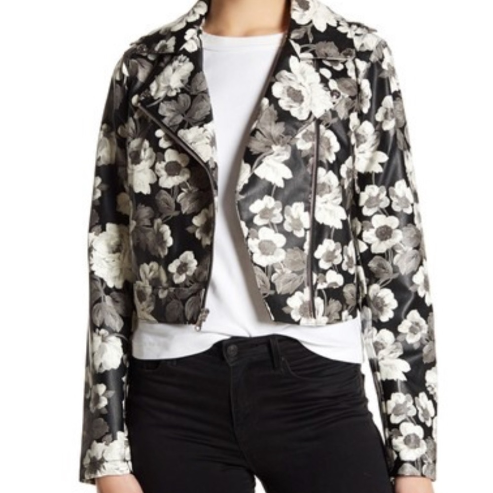NWT Sam Edelman | faux leather jacket